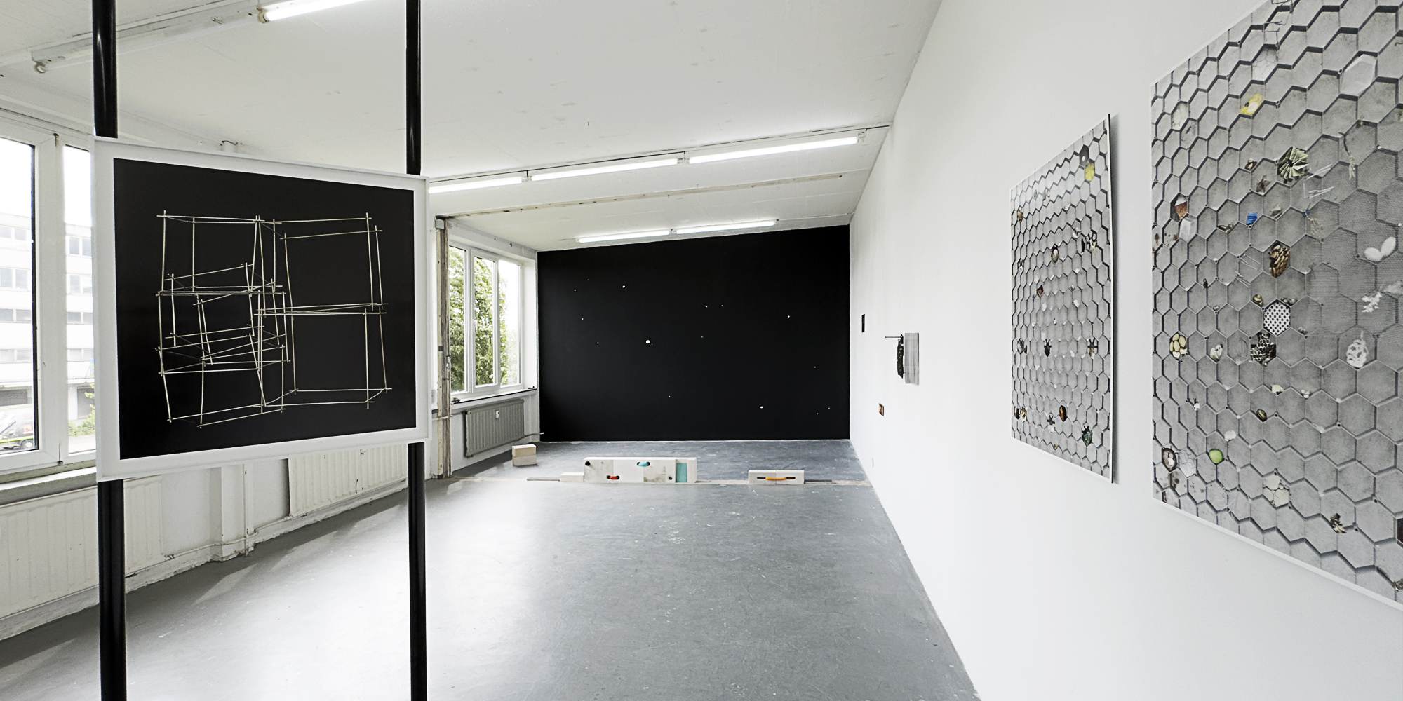 AusstellungApril 2025 im space-o Frauebrür, Gisela Bullacher Eric Lanz Axel Lieber Heike Pallanca Ausstellungskoordinator Dieter Kiessling